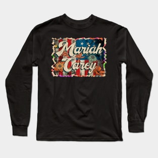 Mariah Proud To Be Personalized Name Birthday 70s Long Sleeve T-Shirt